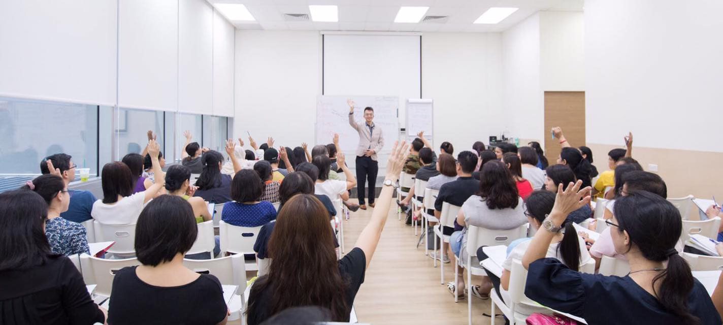 Coach John conducting a workshop